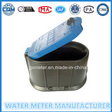 Caja / caja plásticas negras del metro de agua (Dn15-20mm)